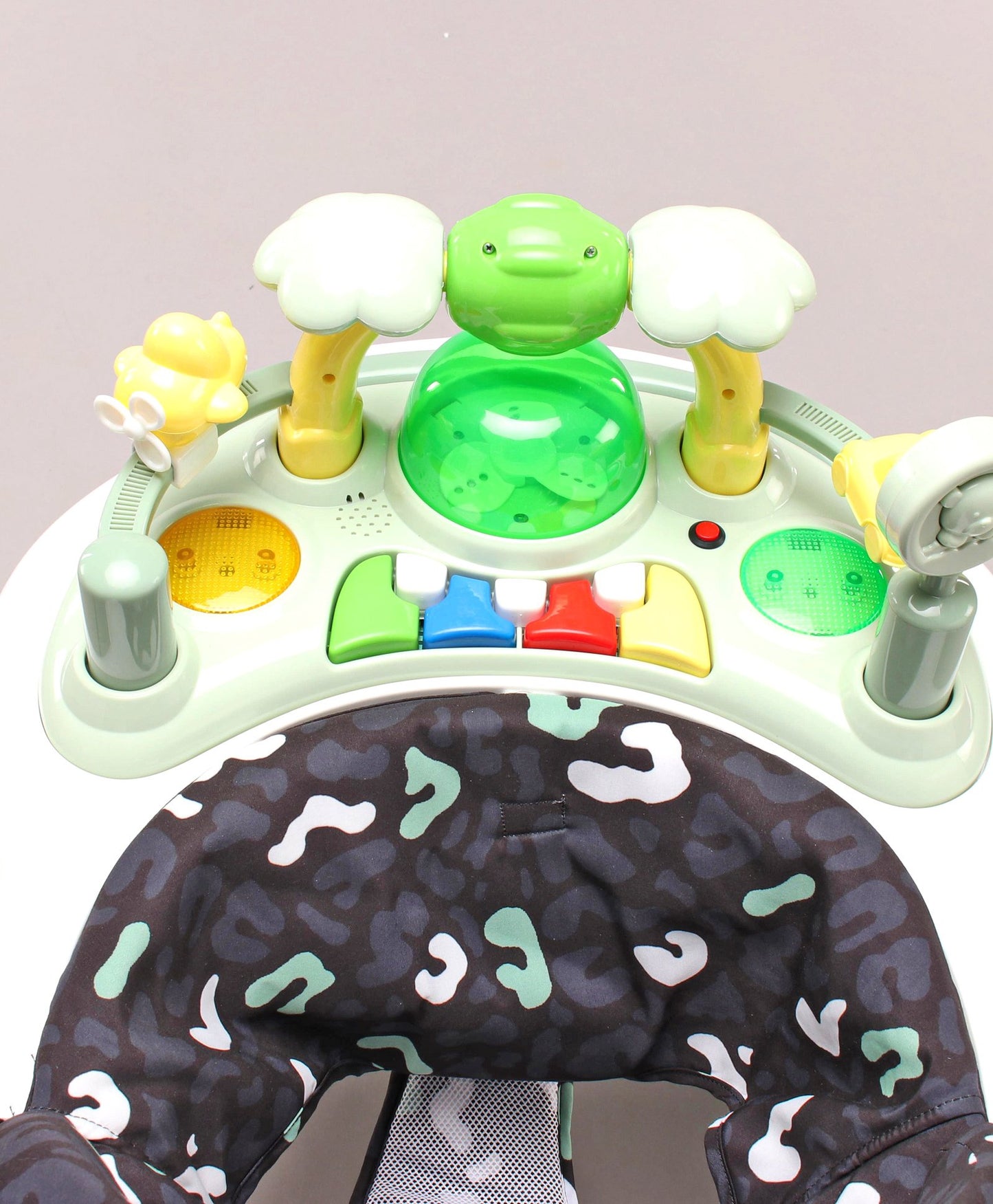 Steelbird Musical Baby Walker with Fun & Learning - Green