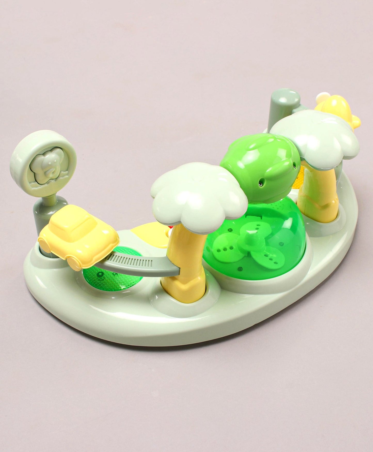 Steelbird Musical Baby Walker with Fun & Learning - Green