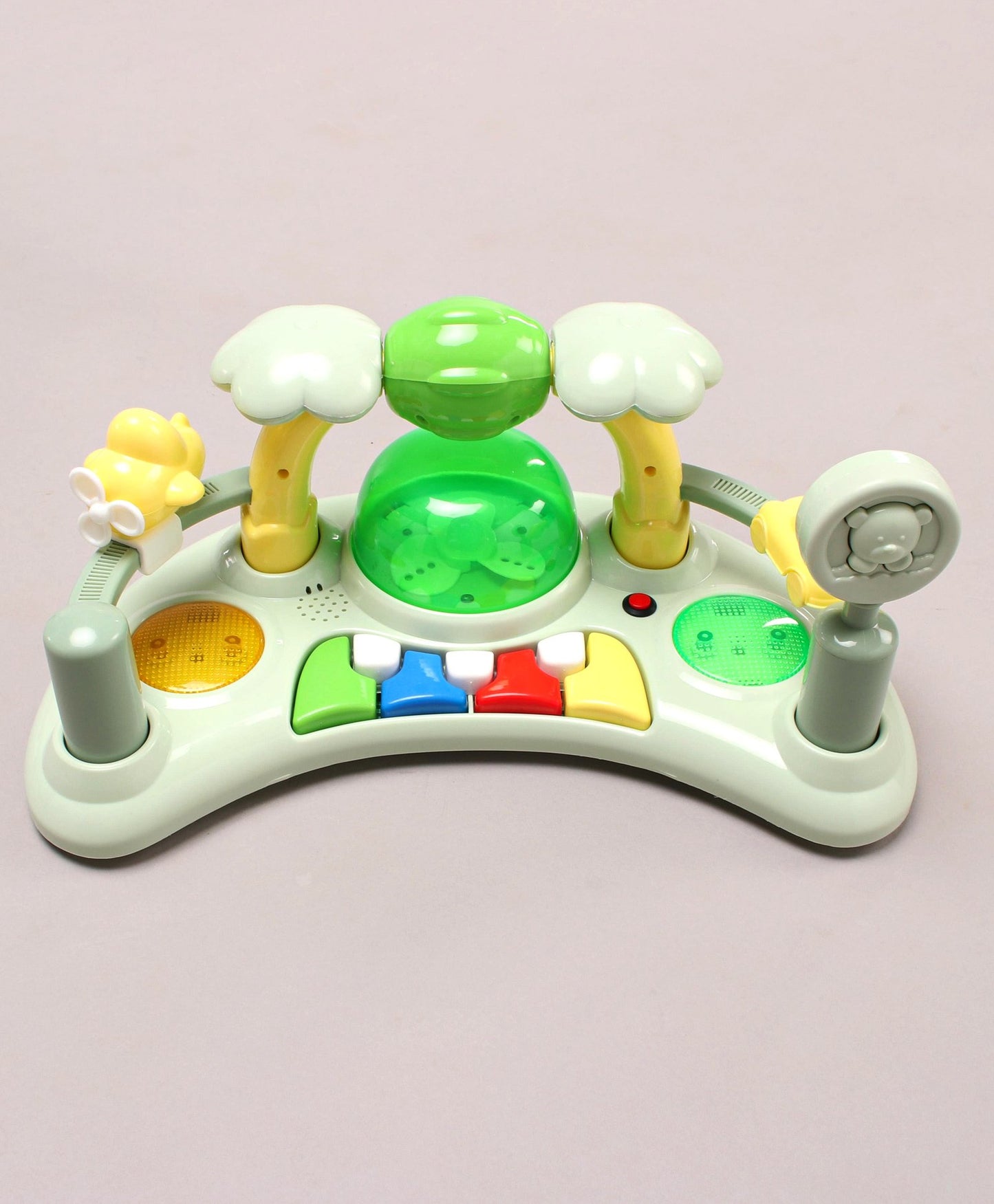 Steelbird Musical Baby Walker with Fun & Learning - Green