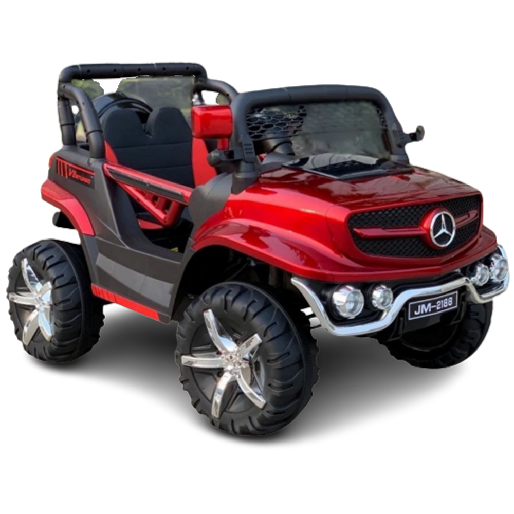 Battery Operated Ride on Jeep for Kids, JM2188 Double Battery Double Motor - Rechargeable COLOR MAY VERY
