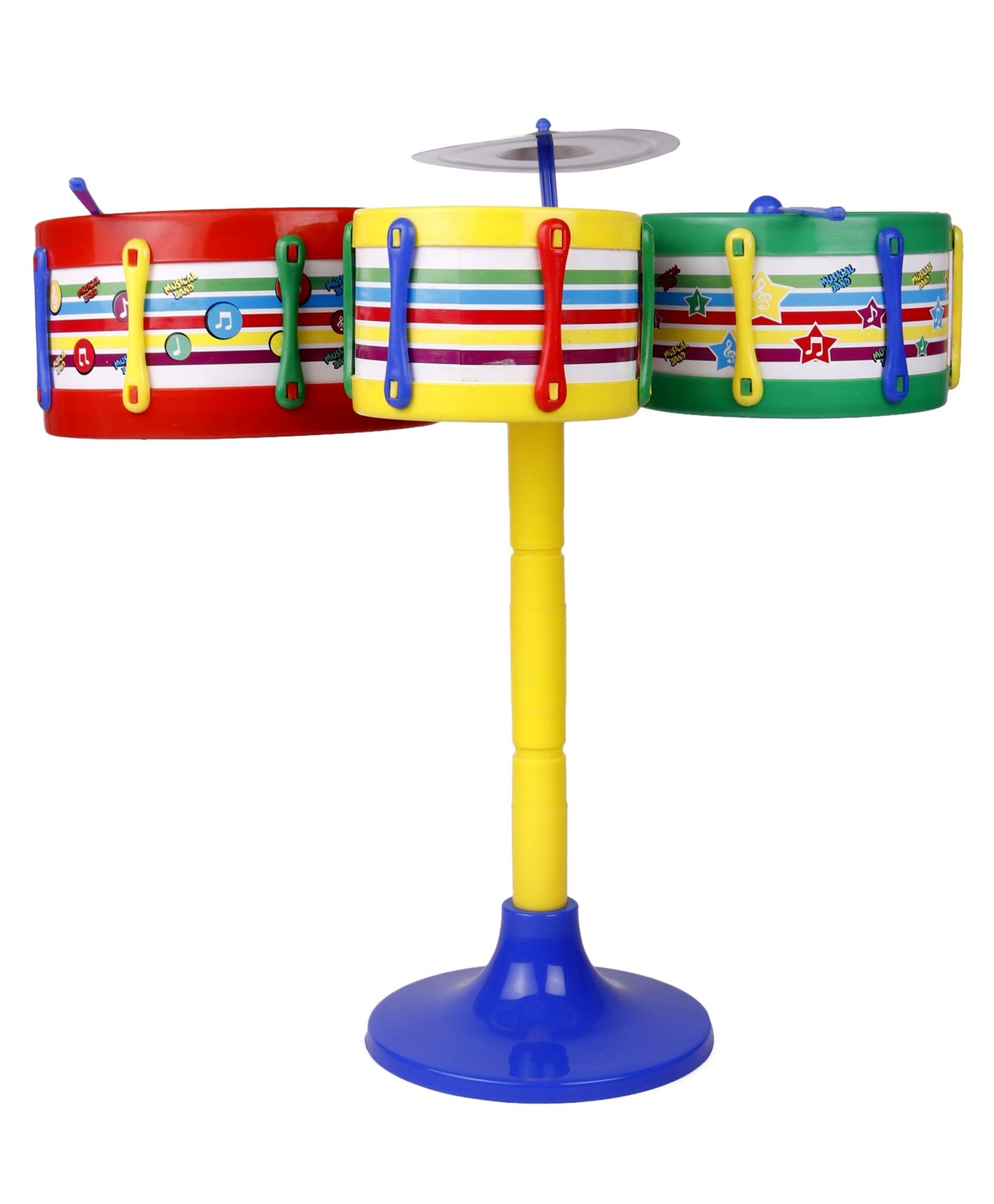 Ratnas Jazz Drum Set - Multicolour