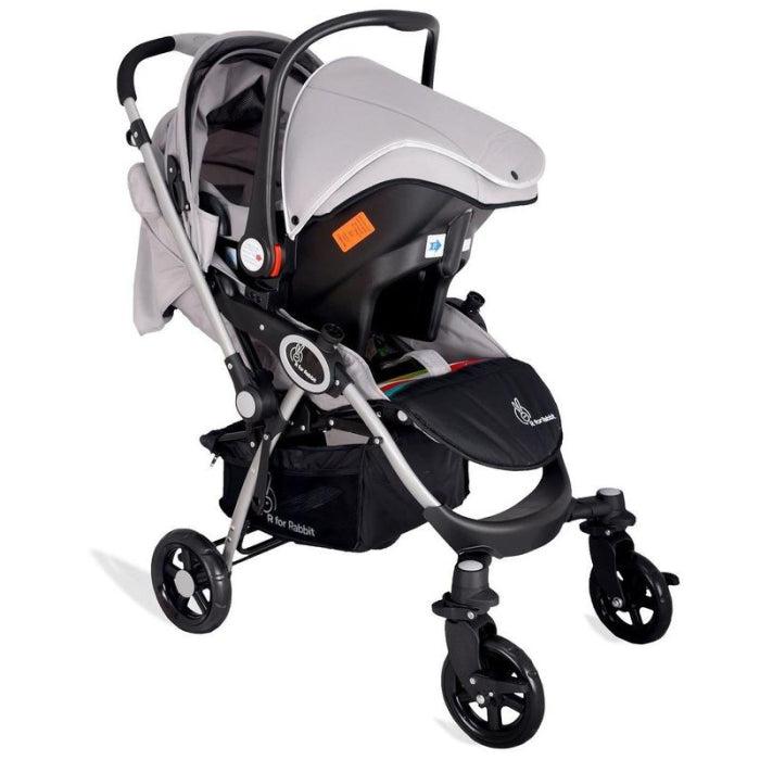 R for Rabbit Chocolate Ride Travel System Baby Stroller Easy To Fold, Reversible Handle, Easy Attachment Of Infant Car Seat