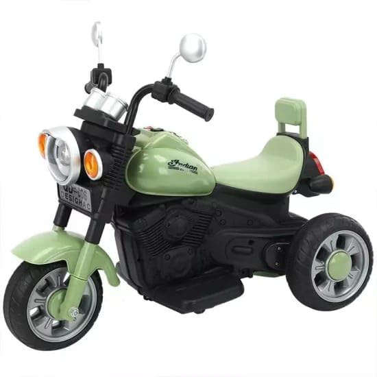 Battery Operated Ride On Bike For Kids With Music And Lights, For 2 To 6 Year Child With Foot Accelerator - Multicolor