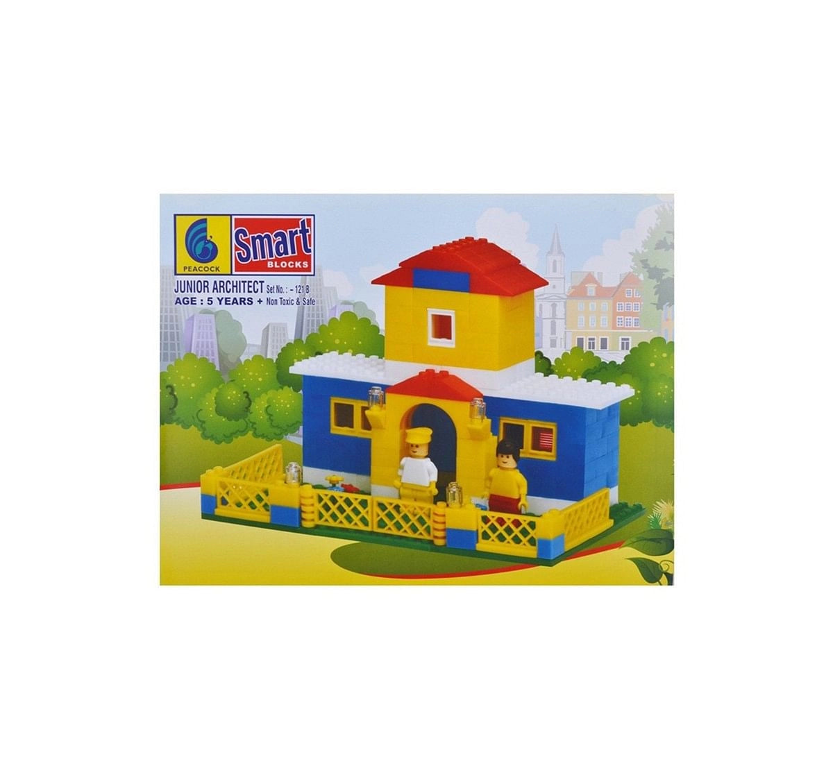 Peacock Junior Architect Generic Blocks for Kids age 5Y+