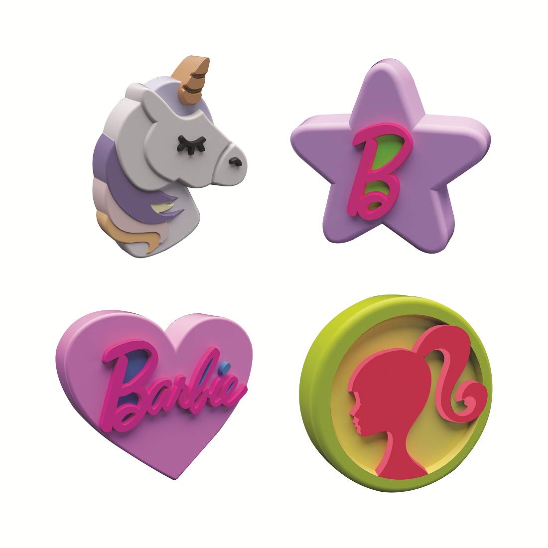 Barbie Mould and Paint.(4 Moulds Given Inside.)