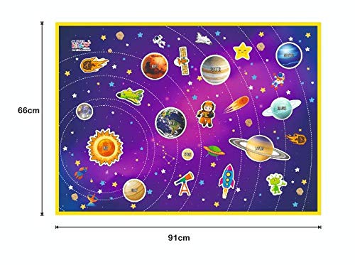 Big Size Solar System hopscotch Play met for Kids and Family