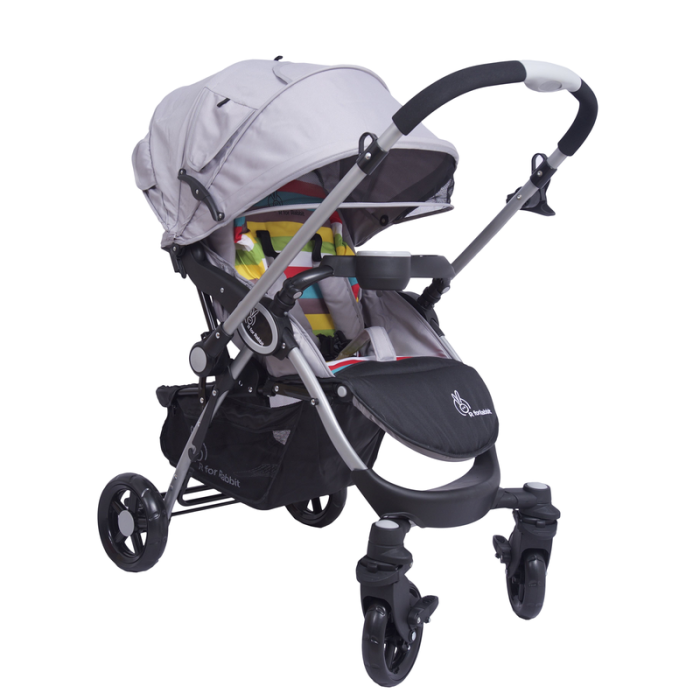 R for Rabbit Chocolate Ride Travel System Baby Stroller Easy To Fold, Reversible Handle, Easy Attachment Of Infant Car Seat