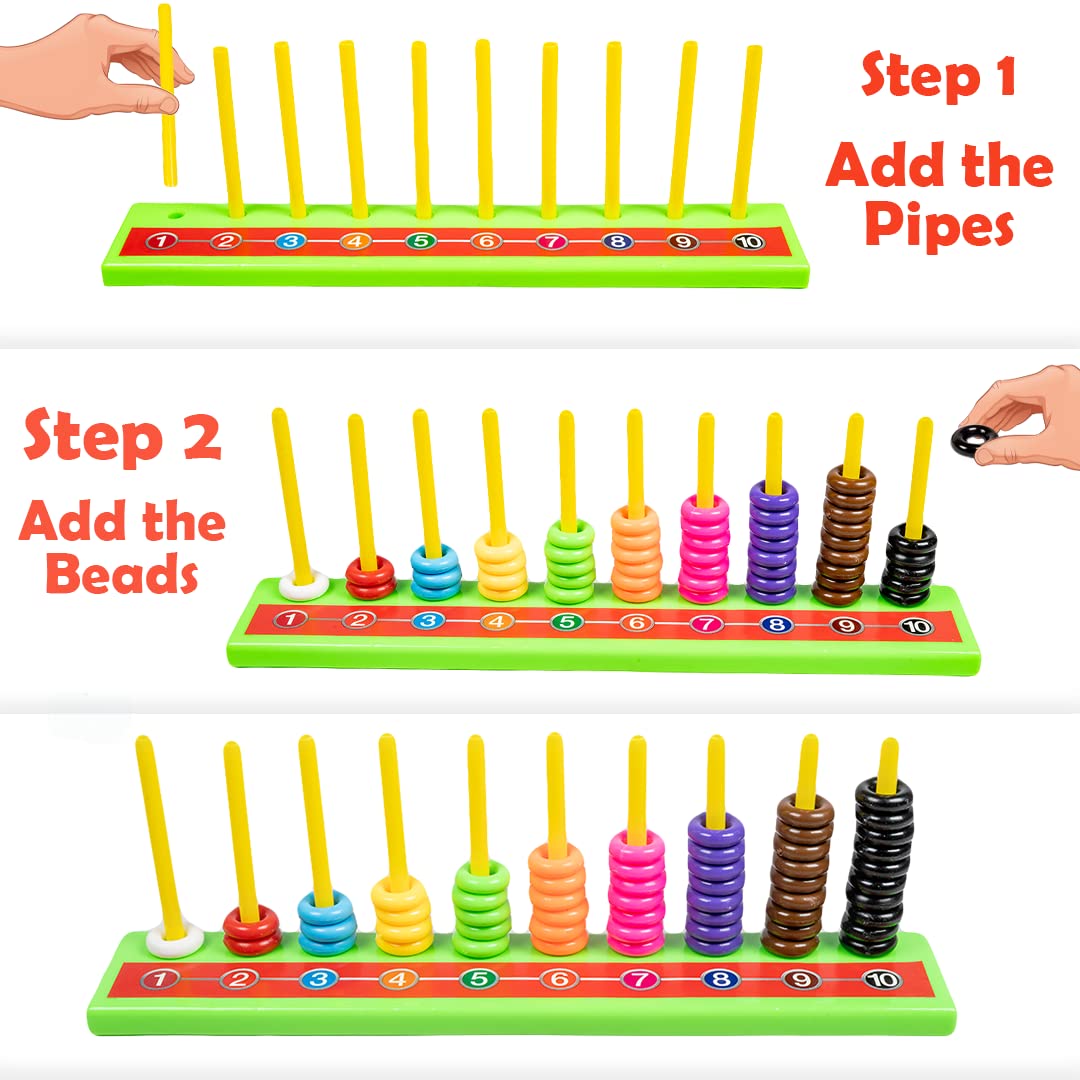 Ratna's My First Play Pack Senior for Kids 2 in 1. Learn Counting and Colours with Fun