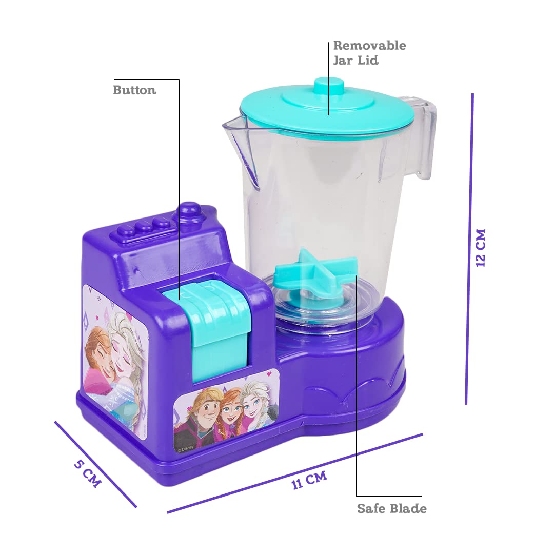 Ratna's Disney Frozen Themed Toy Mixer | Real Operating Plastic Kitchen Toy Mixer for Kids