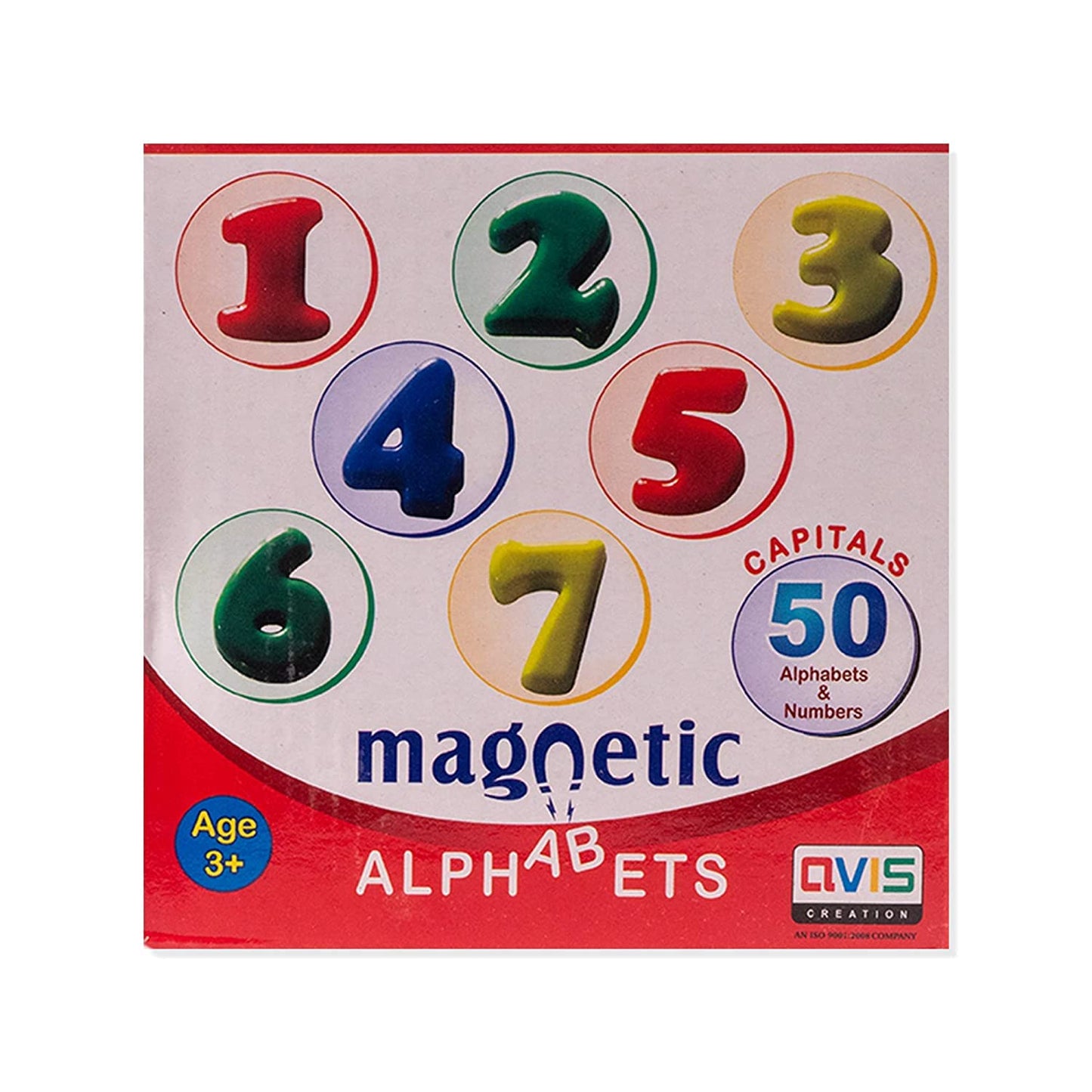 Educational Magnetic Alphabet Jar for Kids Toddler to Learn ABCD Alphabet