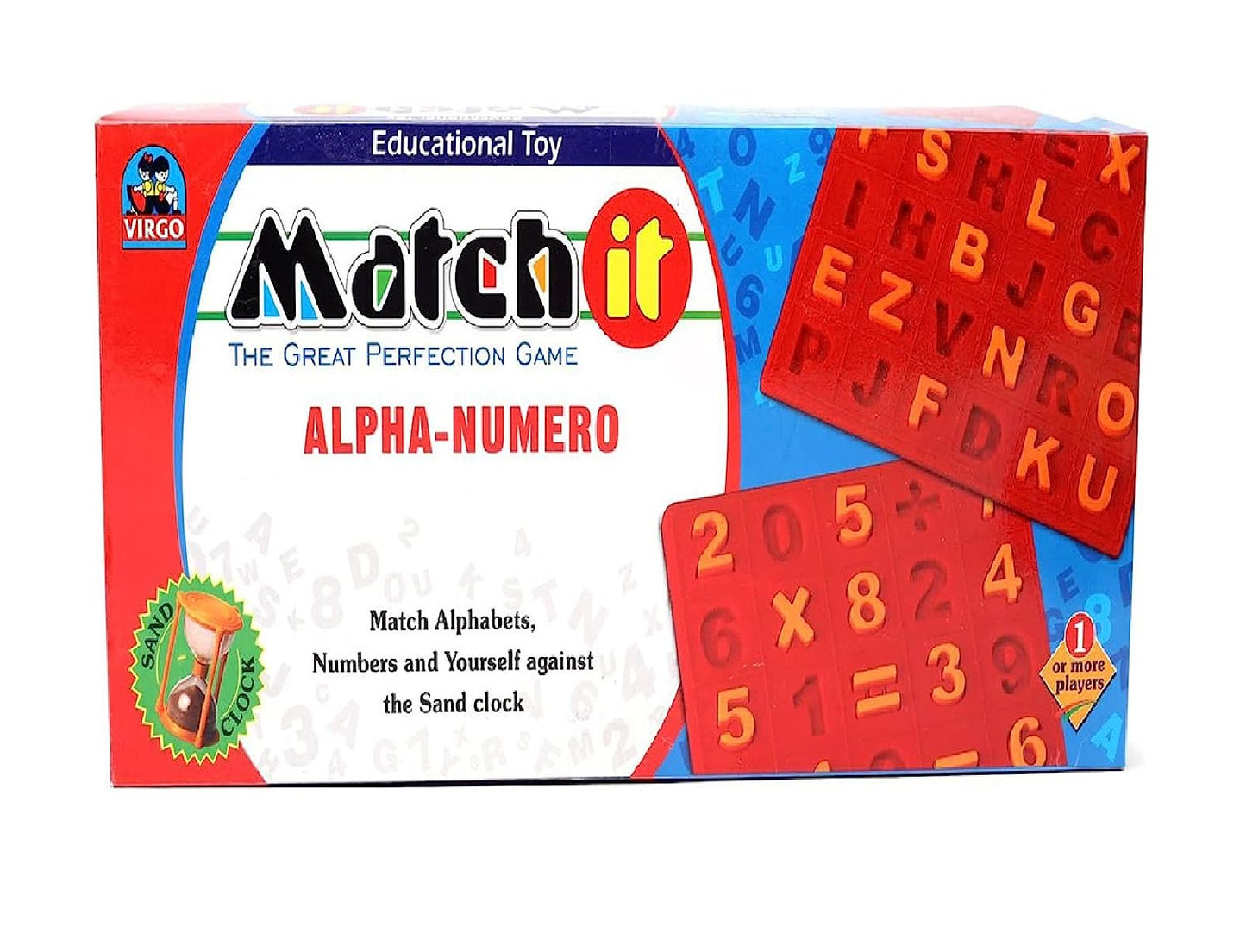 Virgo Toys Match It Alpha Numero
