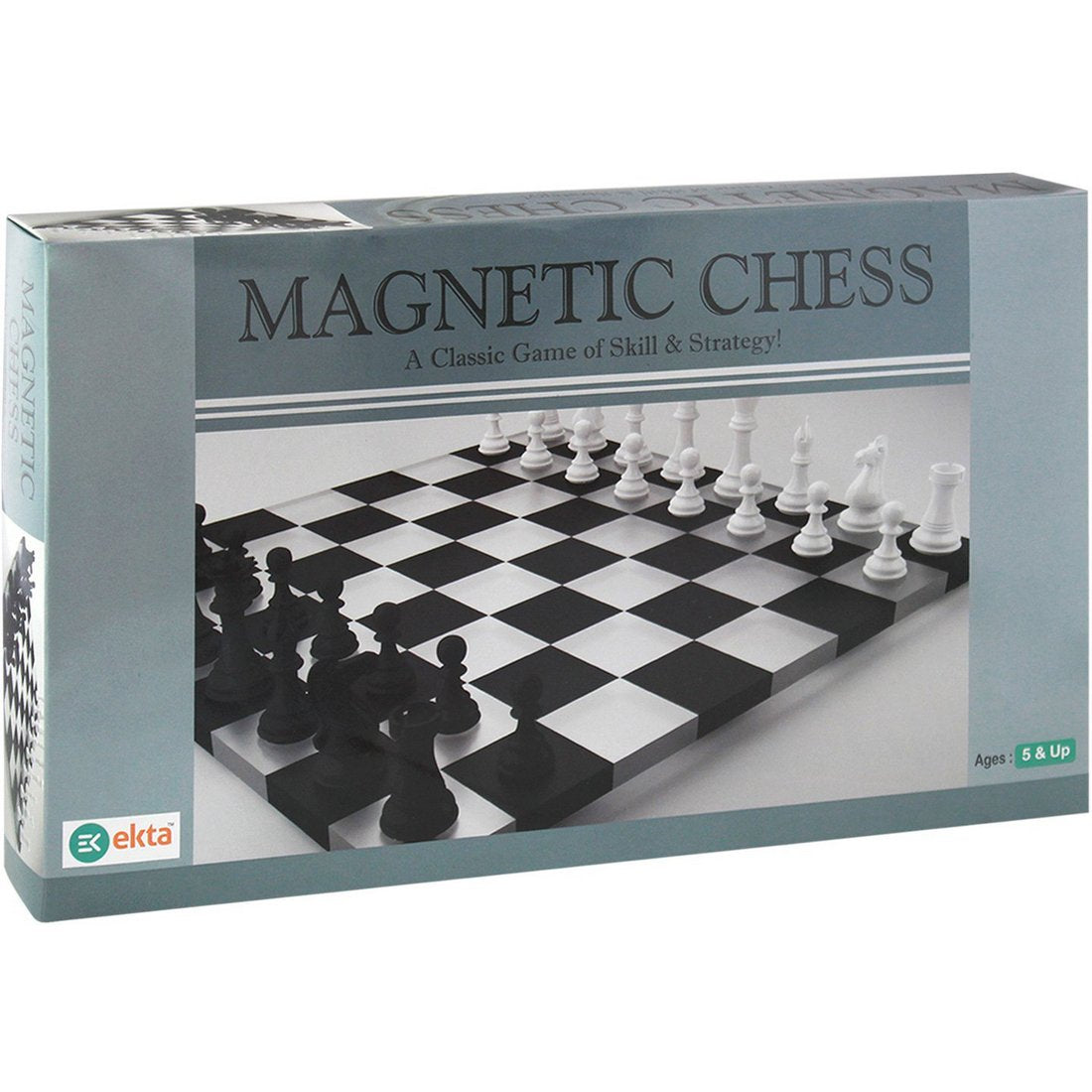 EKTA Magnetic Chess Board Game for Kids 5+ Years/Birthday Gift Set, Multicolor