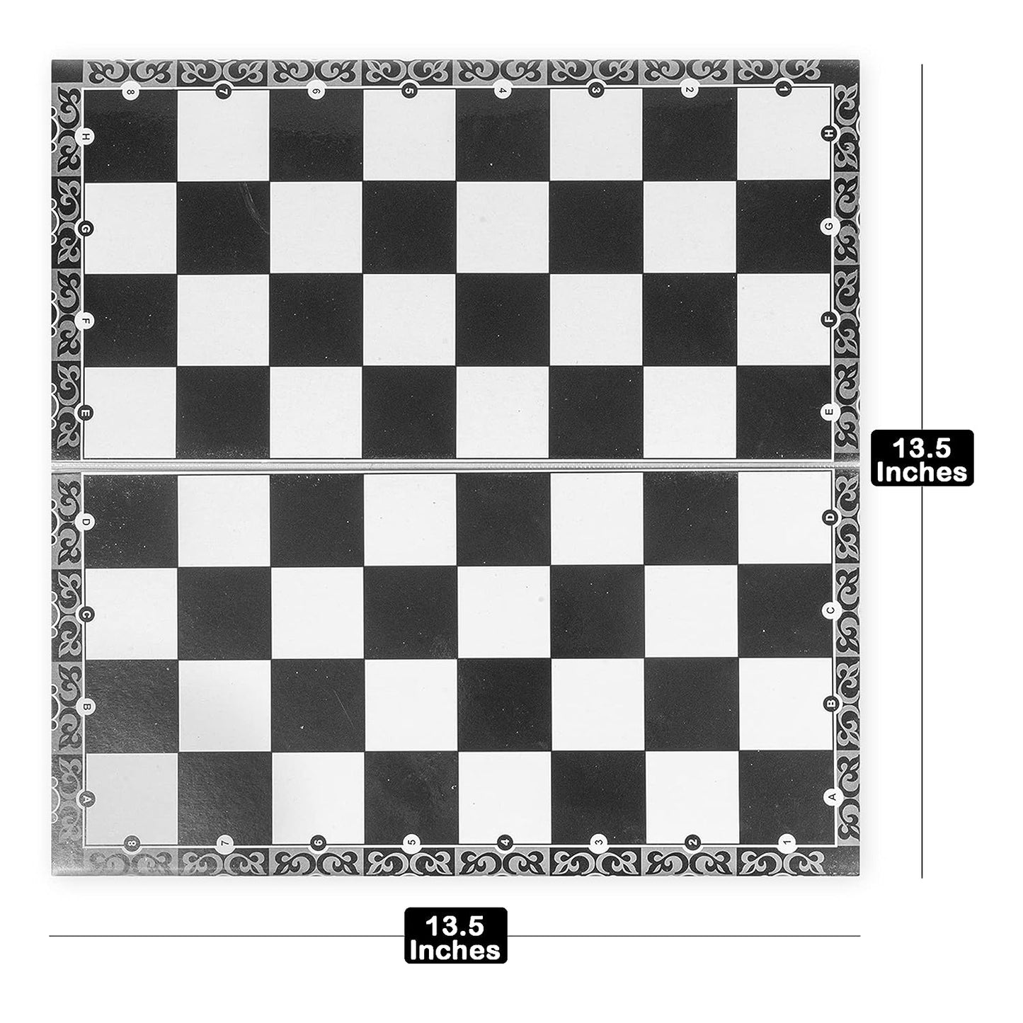 RATNA'S Strategy Game Kings Premium Chess Set for Kids with Logical and Strong Mind to Enhance Their Logical Thinking and Concentration (Big, Multicolour)