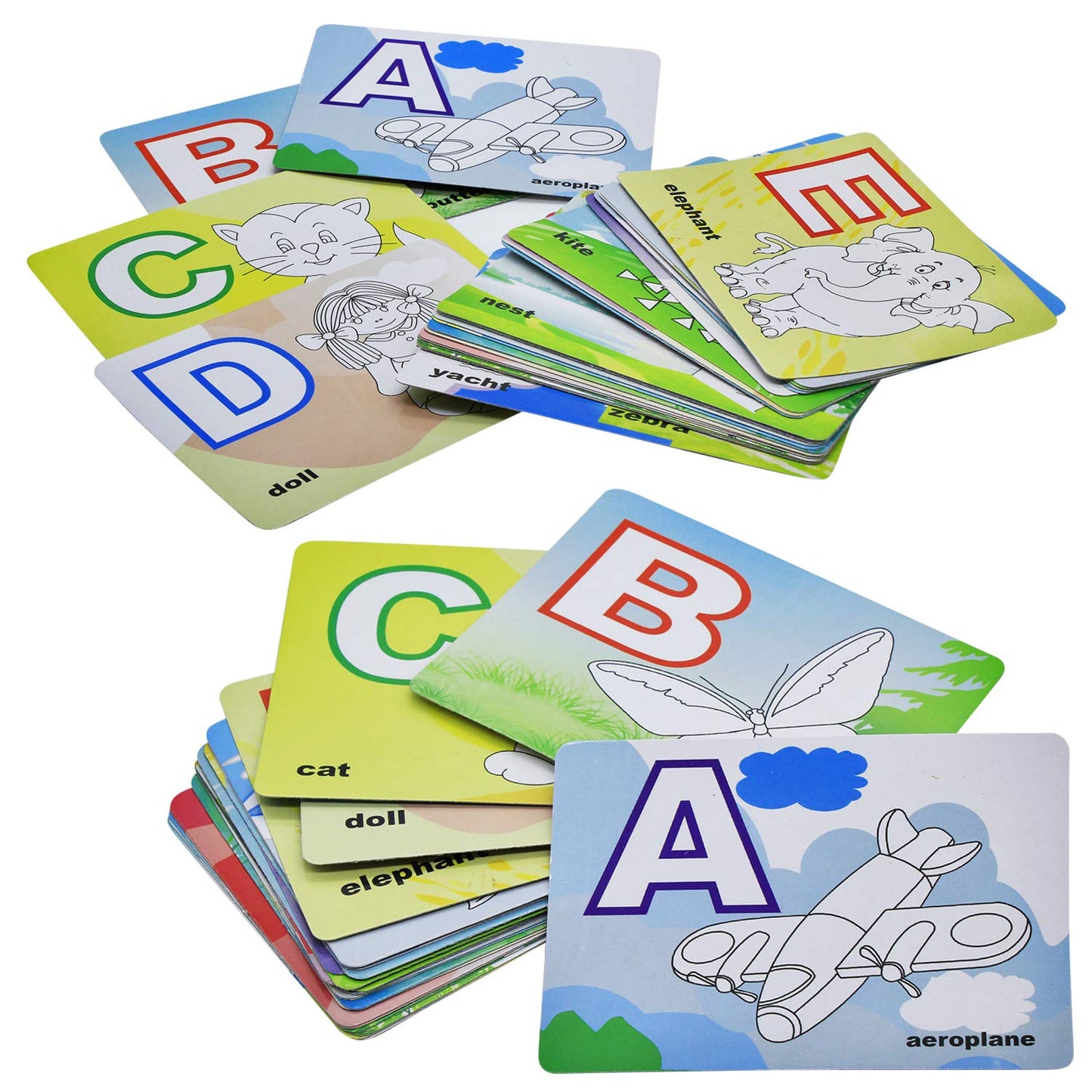 Ekta Colour & Wipe Alphabet Play and Learn