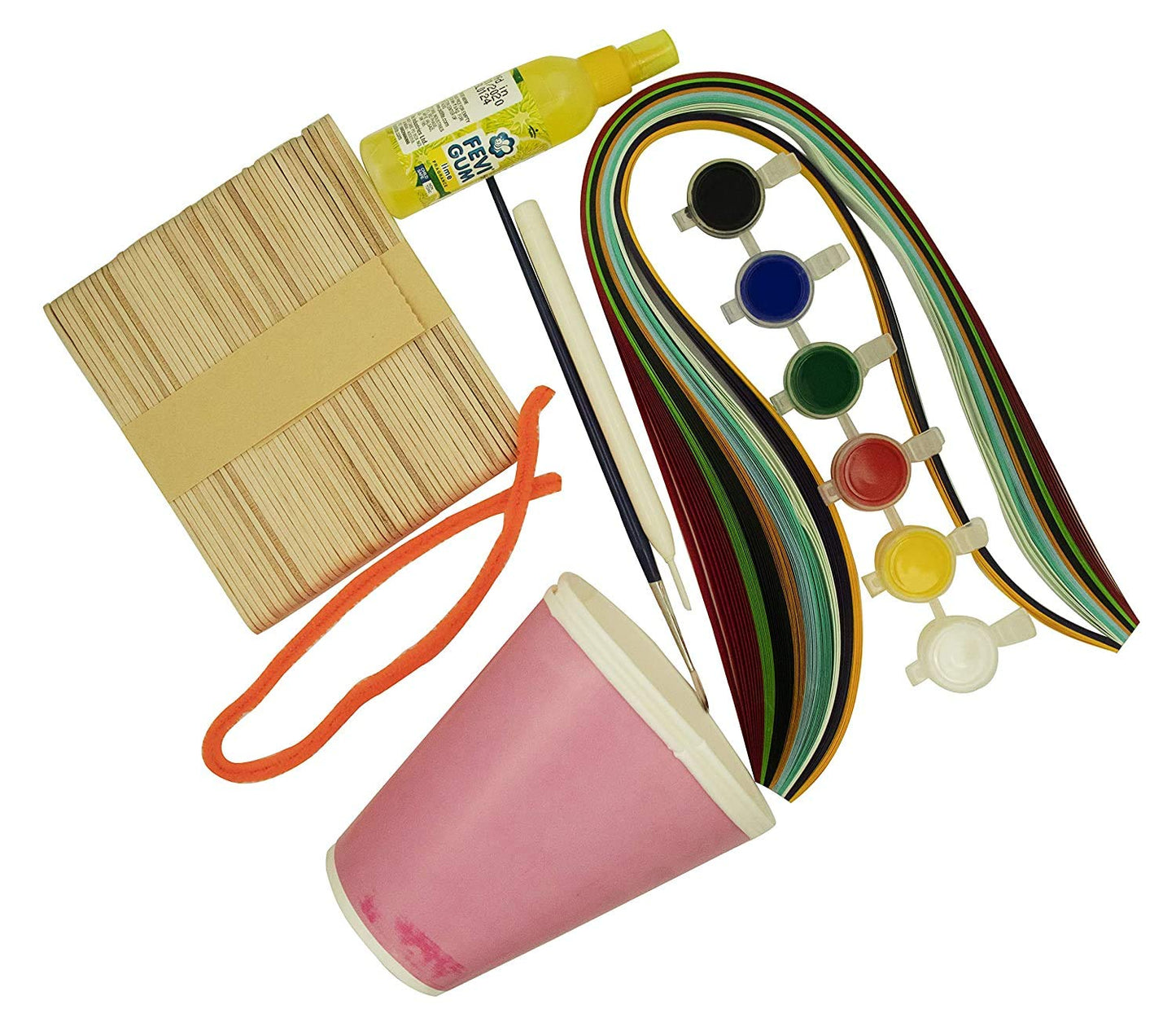 4 in 1 Craft Box for Children 5+ Years, DIY Craft Box Making Various Creative Design for Kids
