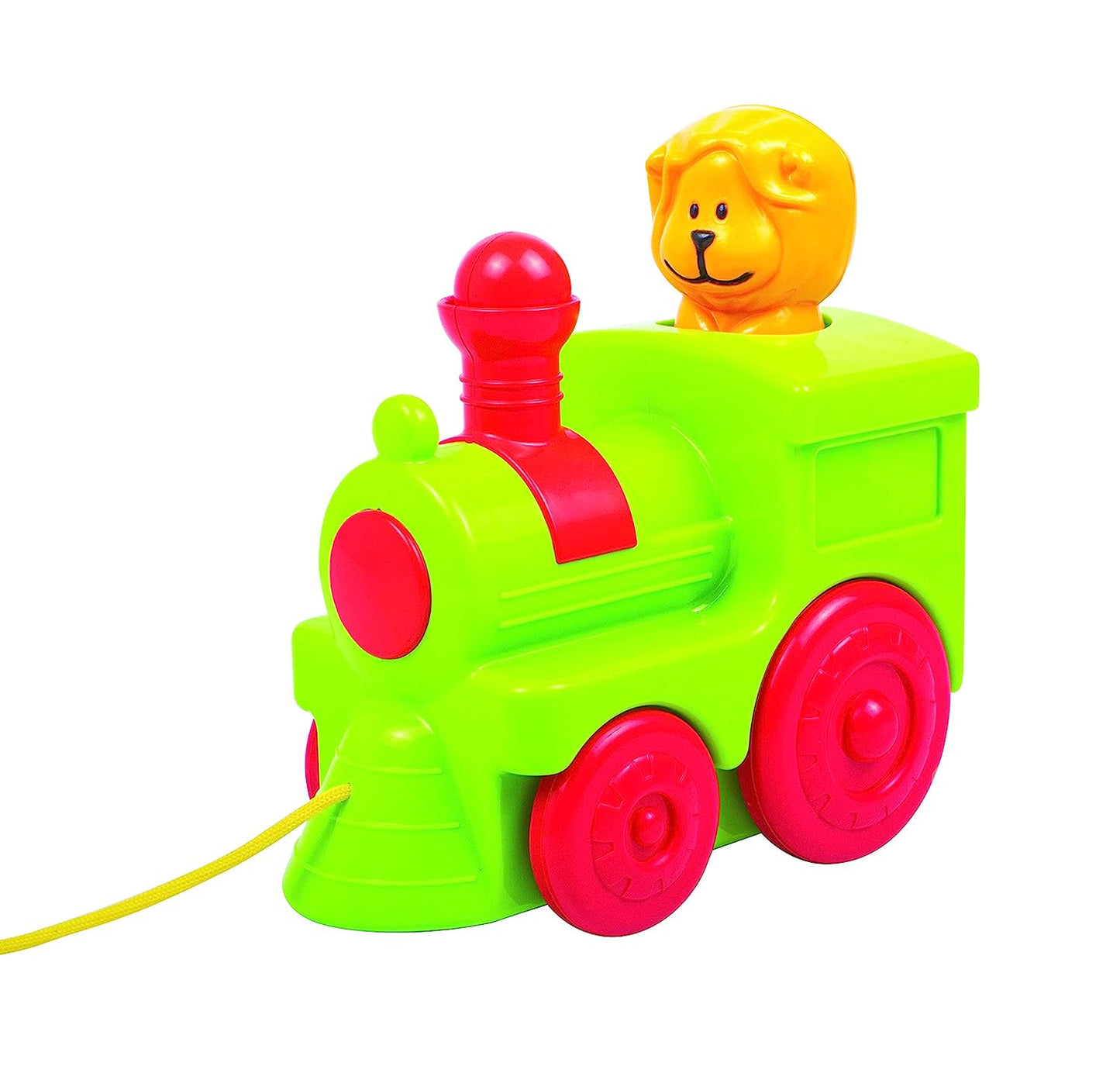Giggles -, 2 in 1 Colourful Animal Pull along Toy Train, Walking, Shape sorting, Pretend Play Preschool Toys (12 Months & Above Infant, Multicolor)