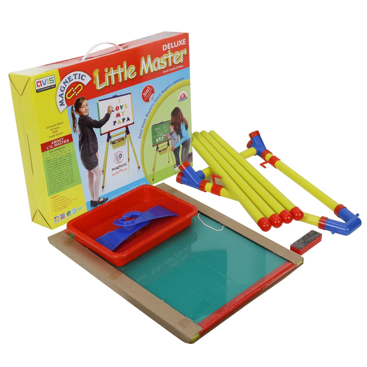 Educational Little Master Board Deluxe for Kids to Learn Alphabets and Learn to Write