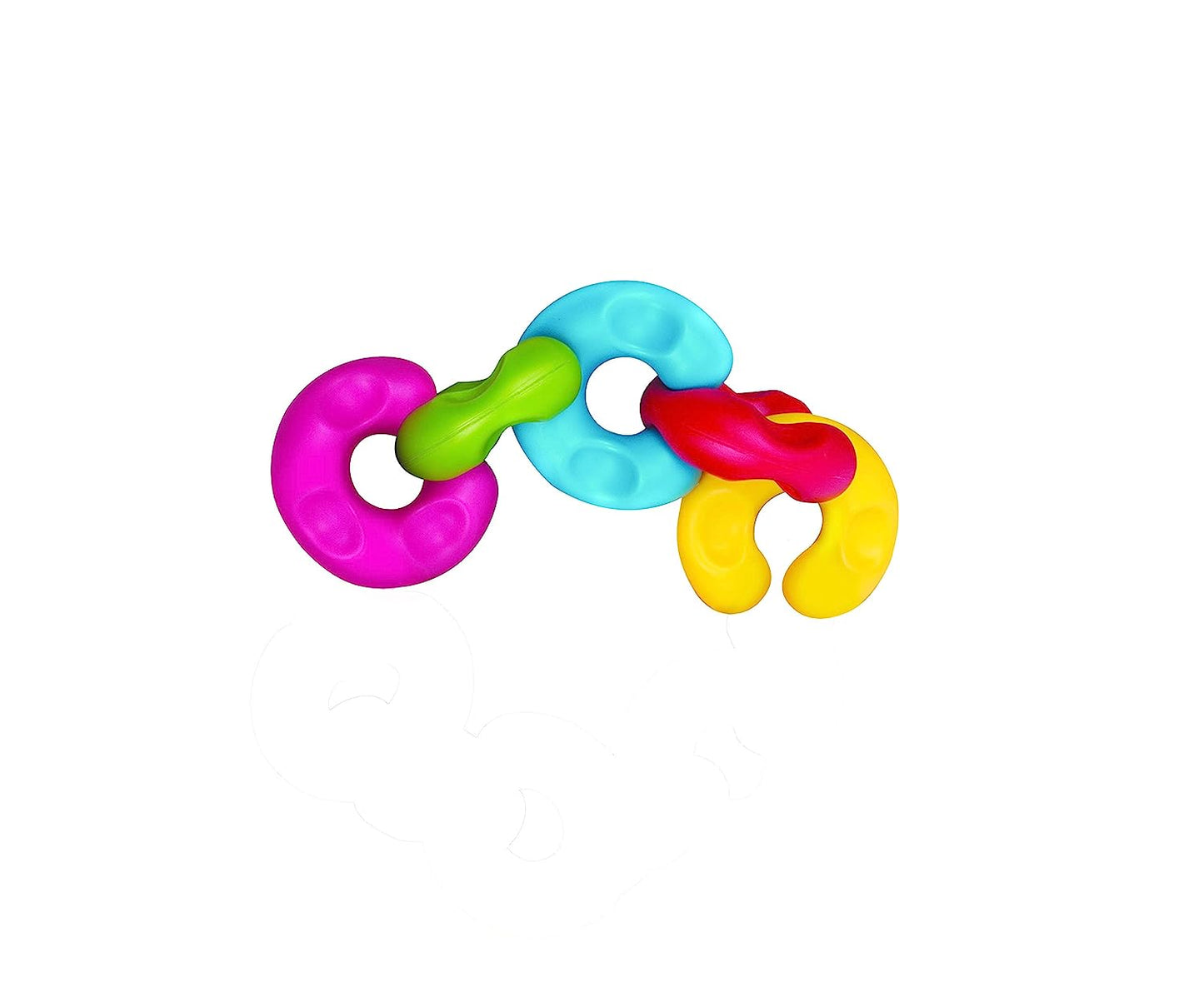 Giggles - Gift Set Classic, Multicolour Baby Toy Gift Set for New Born, Stack,Nest,Link,Squeakers,Teether,Rattle, 6 Months & Above, Infant Toys
