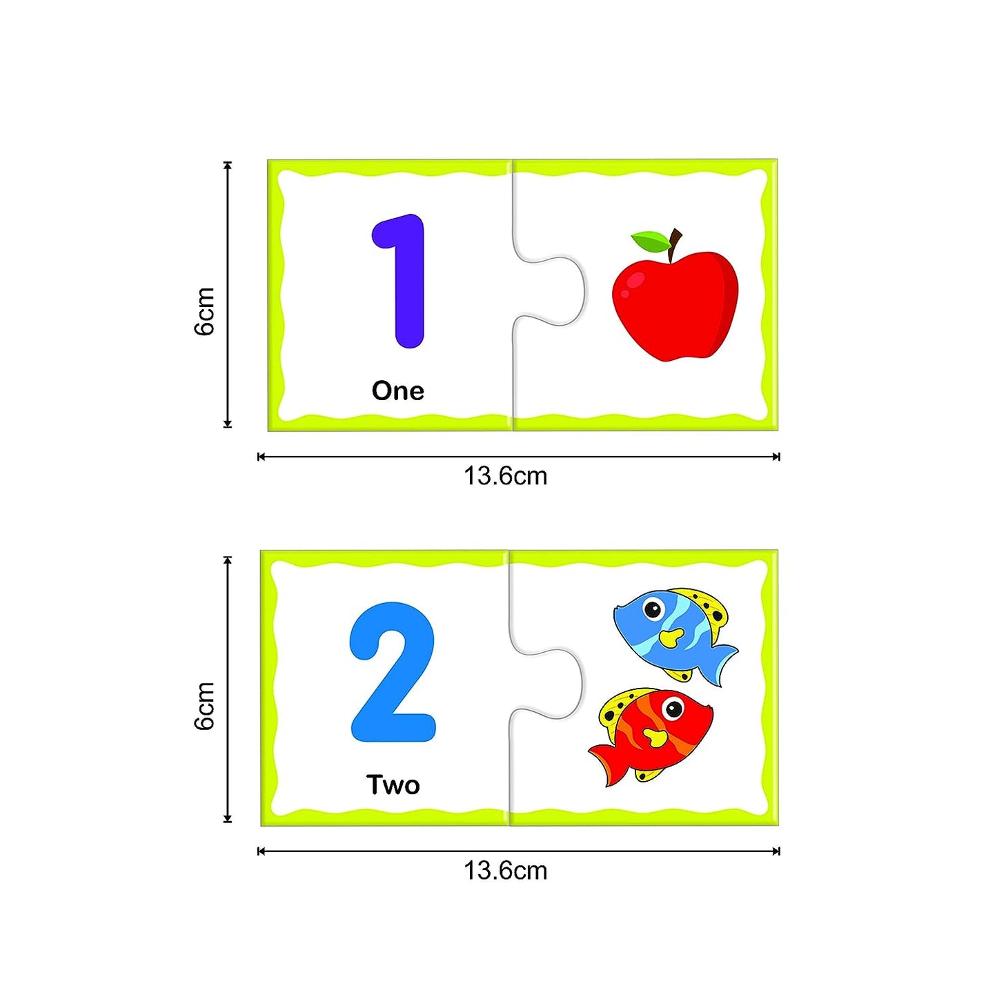 RATNA'S Educational Jigsaw Puzzle Range for Kids (Match The Number)