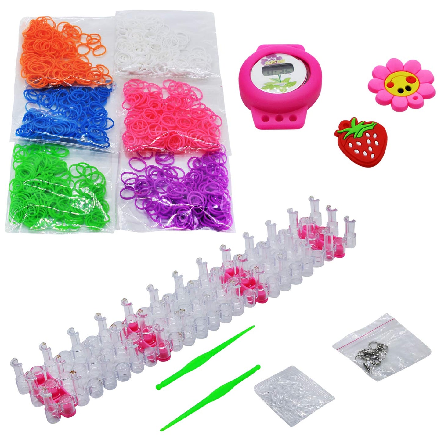 ekta fashion loom jumbo band jewelery & watch maker- Multi color