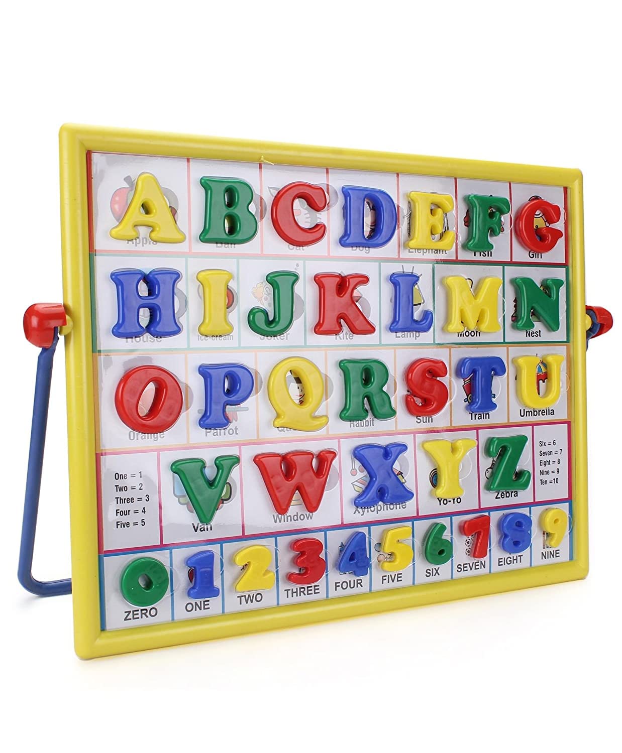Ratna's Alpha Genius Board 2 in 1 Educational 2 in 1 Writing Board for Kids