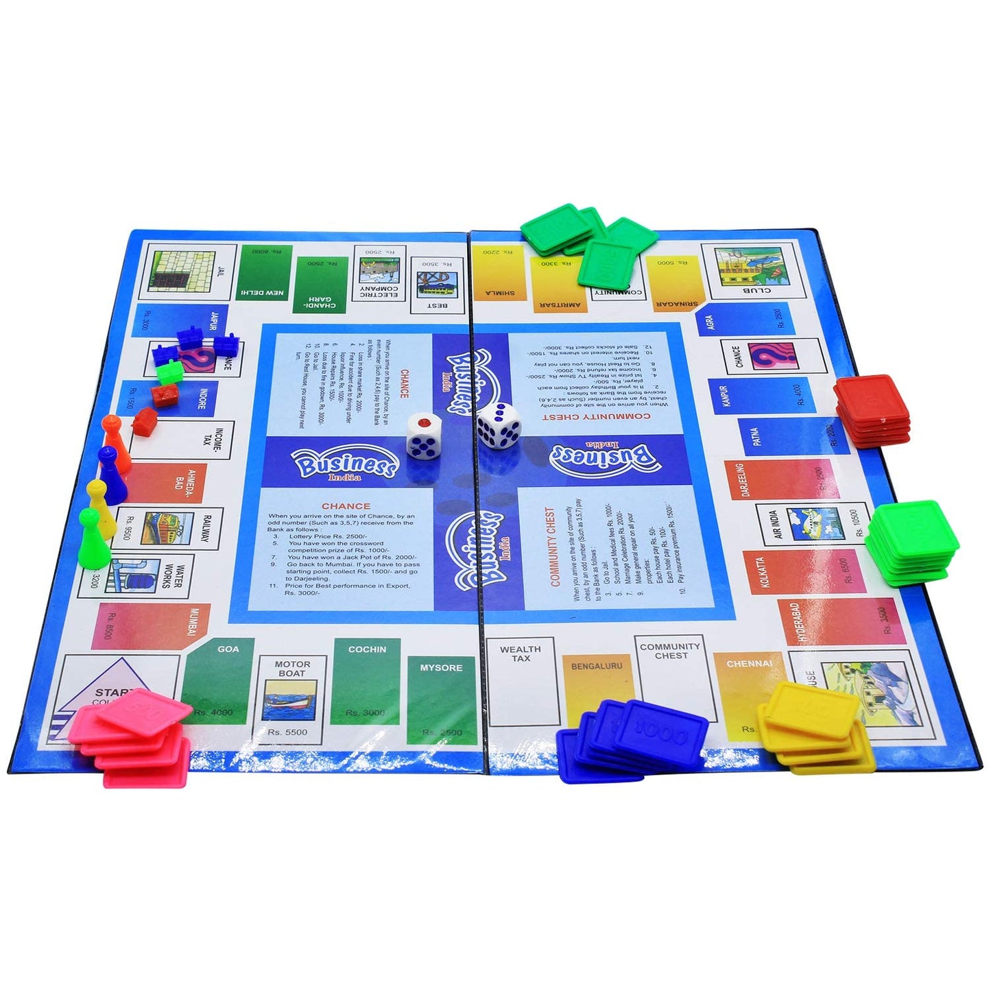 EKTA Business India 2-6 Players - Multicolor