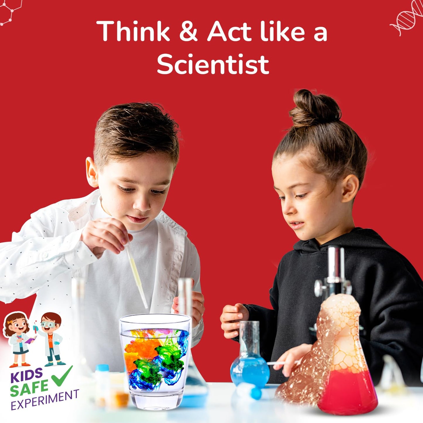 Smartivity My First Science Kit for Kids 6-8-10-12-14 Years Old | Starter Science Experiment Kit | Birthday Gifts for Boys & Girls | STEM Educational Toy for Kids 6,7,8,9,10,11,12,13,14 Year Old