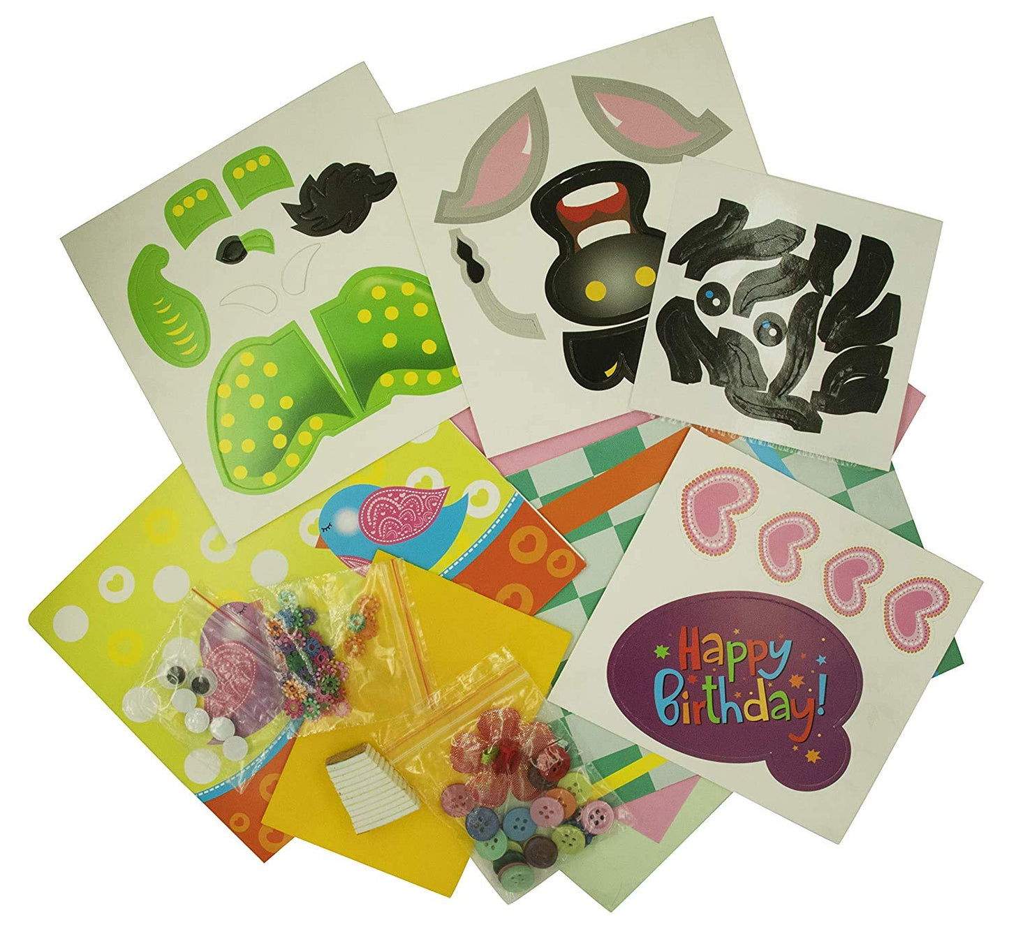 4 in 1 Craft Box for Children 5+ Years, DIY Craft Box Making Various Creative Design for Kids