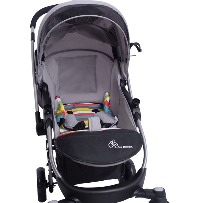 R for Rabbit Chocolate Ride Travel System Baby Stroller Easy To Fold, Reversible Handle, Easy Attachment Of Infant Car Seat