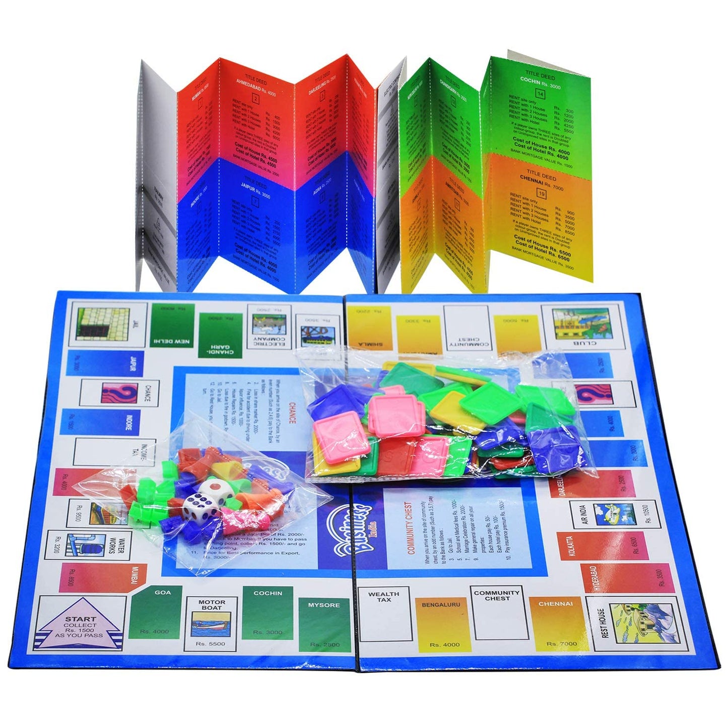 EKTA Business India 2-6 Players - Multicolor