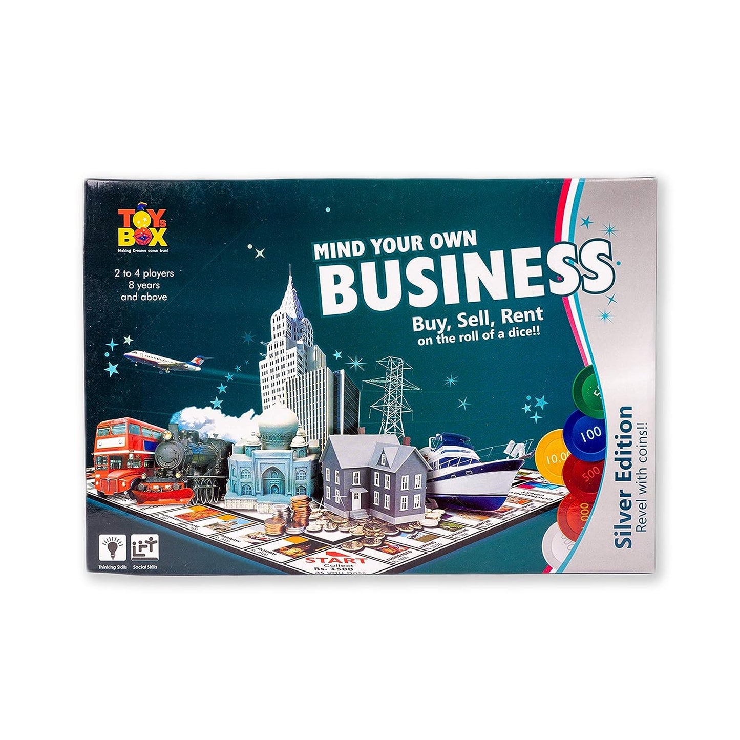 Toysbox Mind Your Own Business (Silver - Coin)