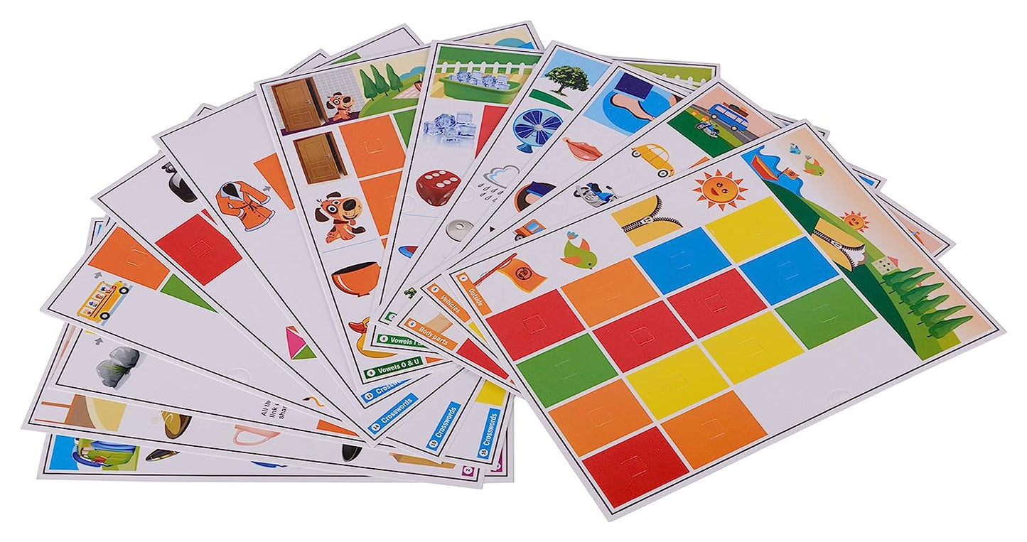 Toymate Wordplay Junior(Spelling N Picture Learning)Colourful Educational Fun Games for 3 Years Kids