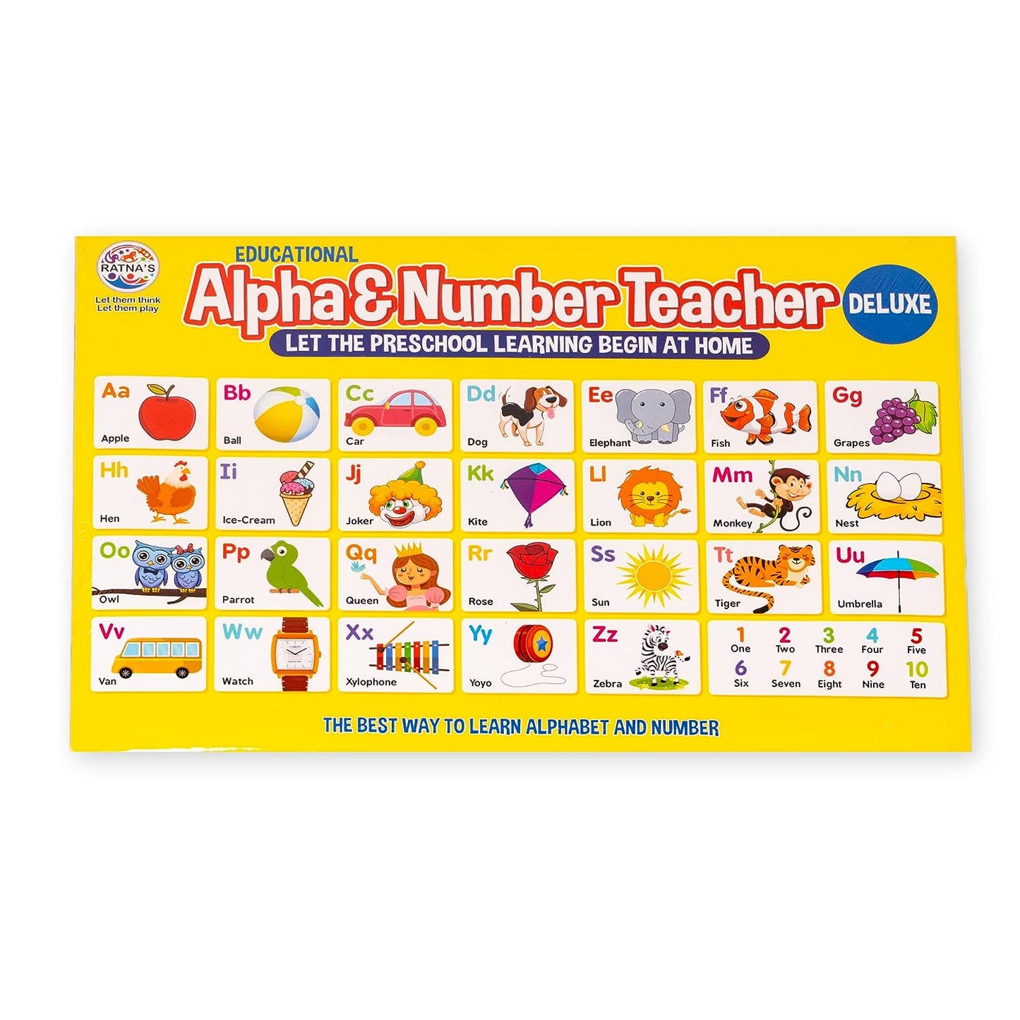 Ratnas Educational Alpha & Number Teacher Deluxe