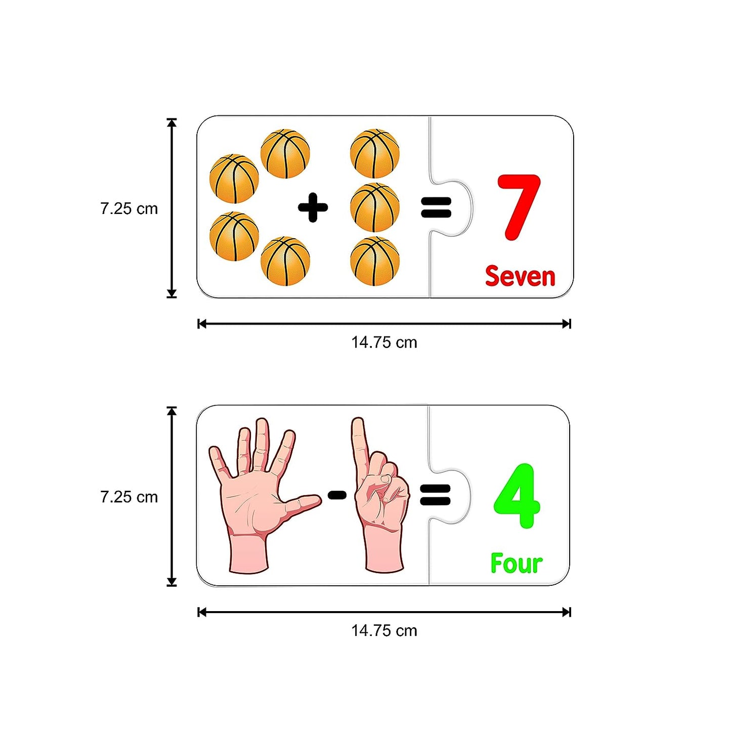 RATNA'S Educational Jigsaw Puzzle Range for Kids (Match The Mathematic)