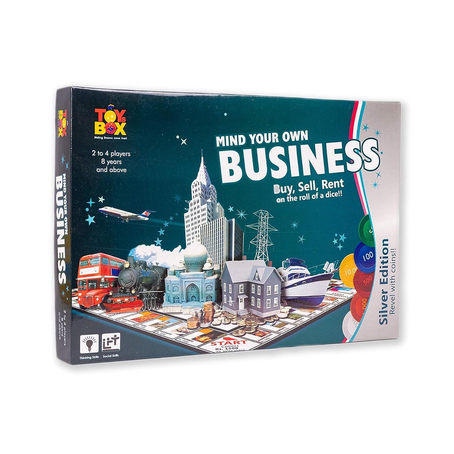 Toysbox Mind Your Own Business (Silver - Coin)