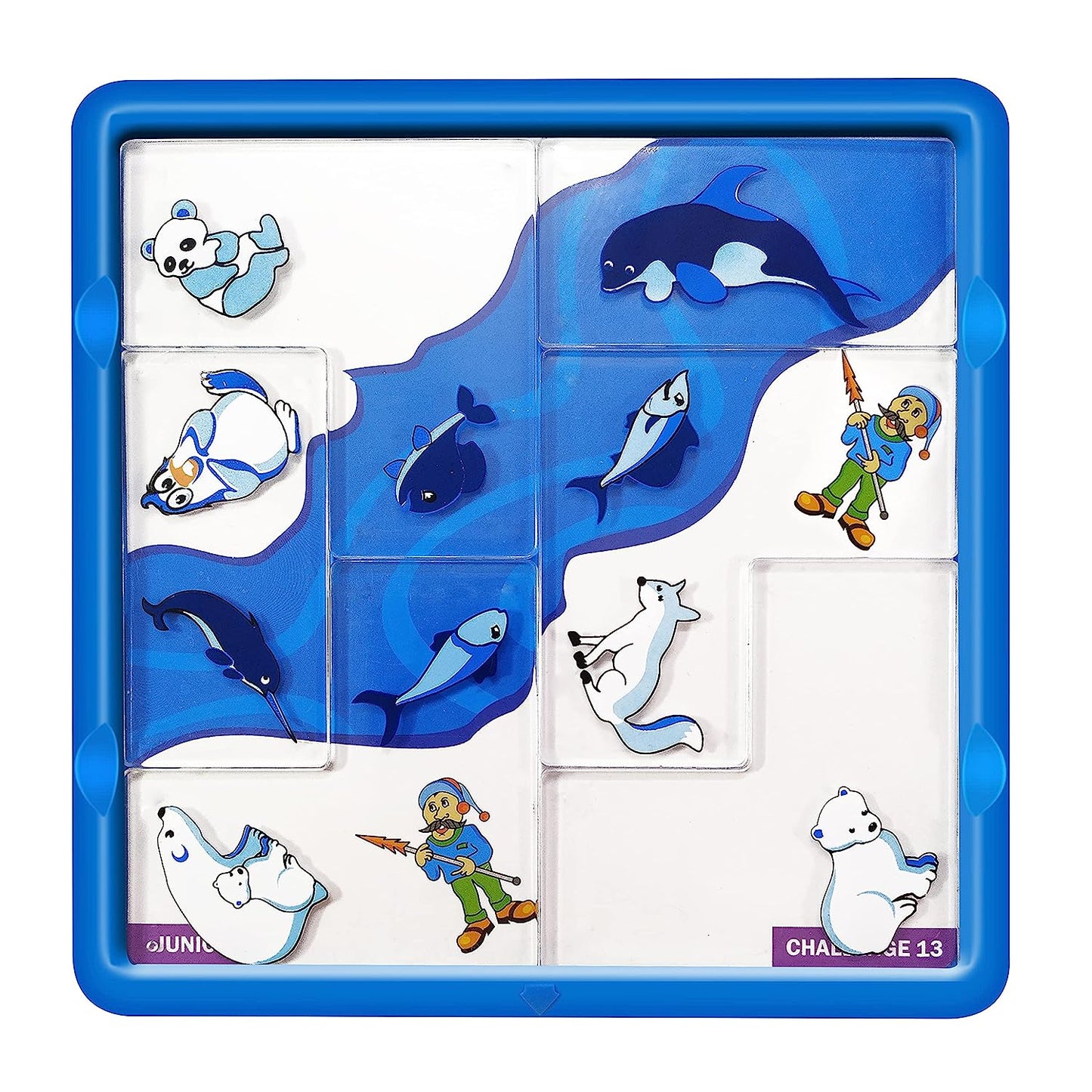 toymate Hunt N Hide- Mix & Merge (Ice & Water) Brain Puzzle Game for Kids Age 6 Years to Adult