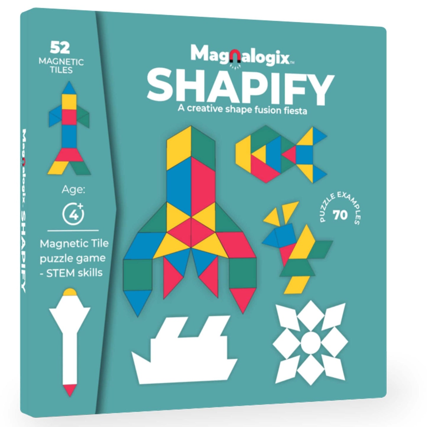 Shapify - Magnetic Games for 4 Years & Above