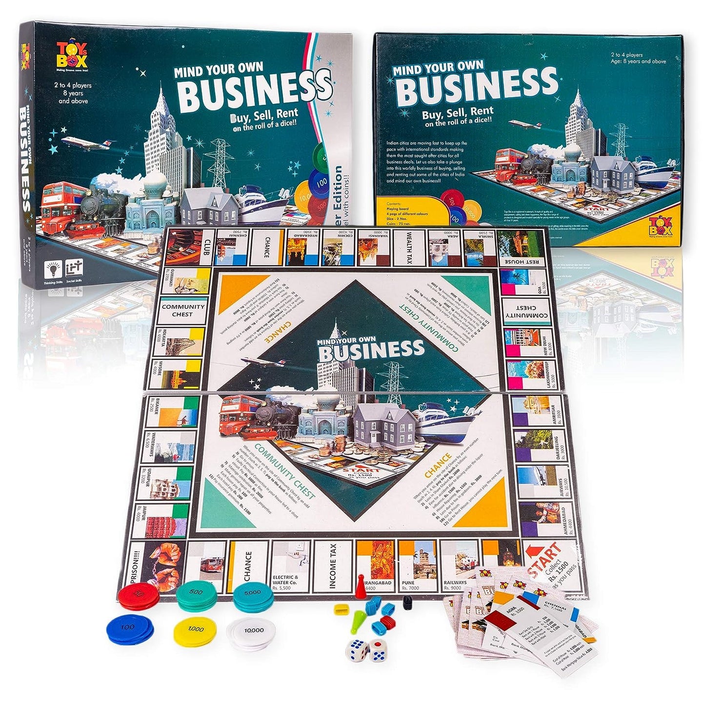 Toysbox Mind Your Own Business (Silver - Coin)