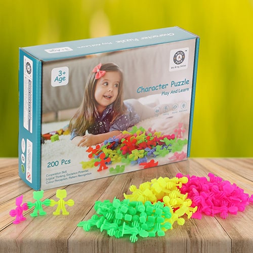 Aditi Toys Character Puzzle,Animal Interlocking Building Blocks For Kids,BIS Approved (Multicolor)