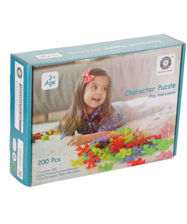 Aditi Toys Character Puzzle,Animal Interlocking Building Blocks For Kids,BIS Approved (Multicolor)
