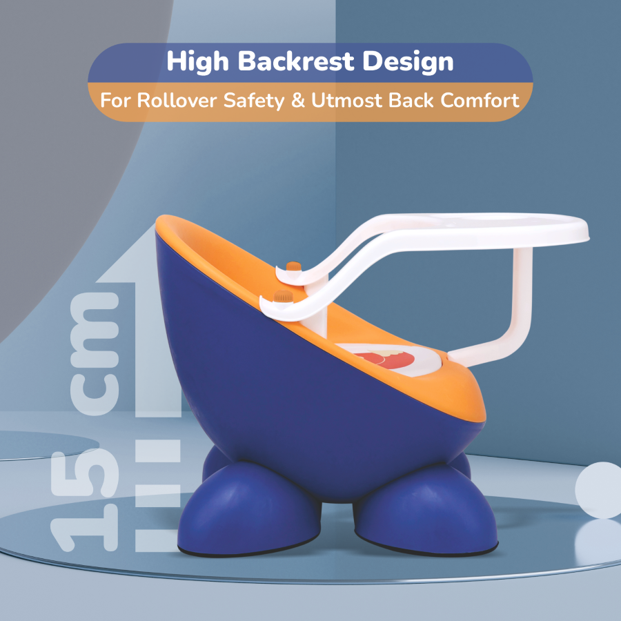R for Rabbit Jelly Bean Fab 2 in 1 Multipurpose Kids Chair and Meal Chair
