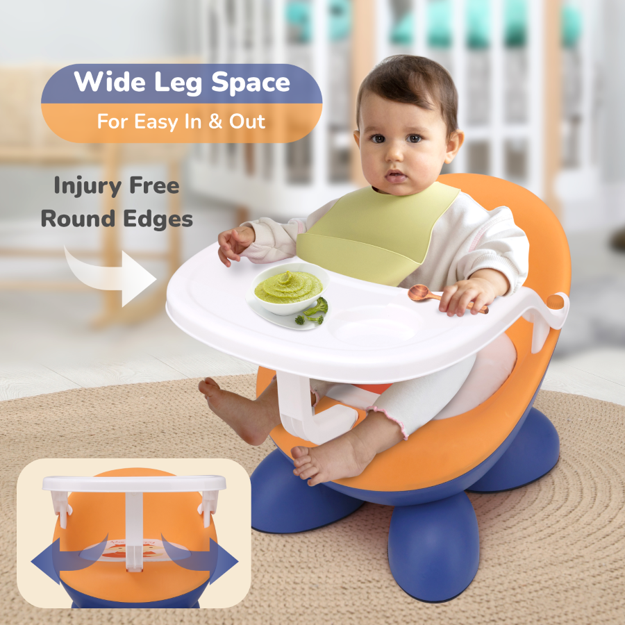 R for Rabbit Jelly Bean Fab 2 in 1 Multipurpose Kids Chair and Meal Chair