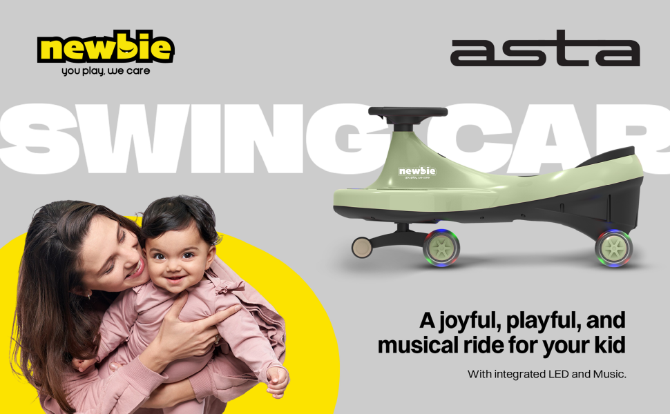 Newbie Asta Magic Swing Car Rider for Kids