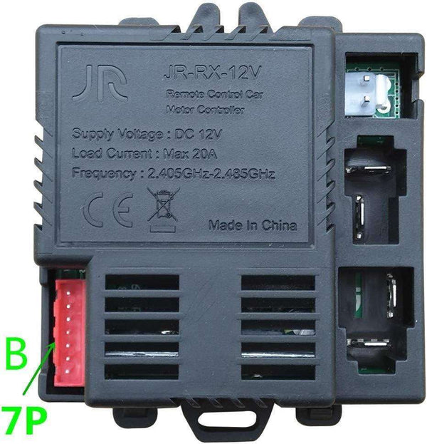 JR-RX-12V with yellow remote 4G Bluetooth Remote Control Replacement Parts