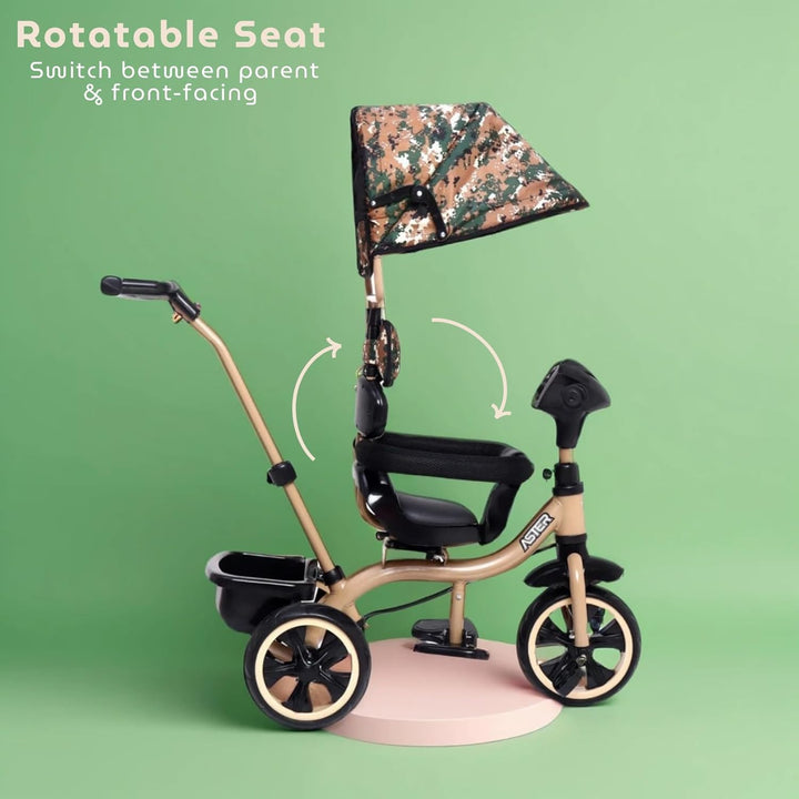 Aster 4 in 1 Tricycle - Musical Trike for Kids