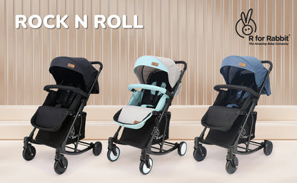 R for Rabbit Rock N Roll - The Rocking Baby Stroller and Pram for Babies PRAM