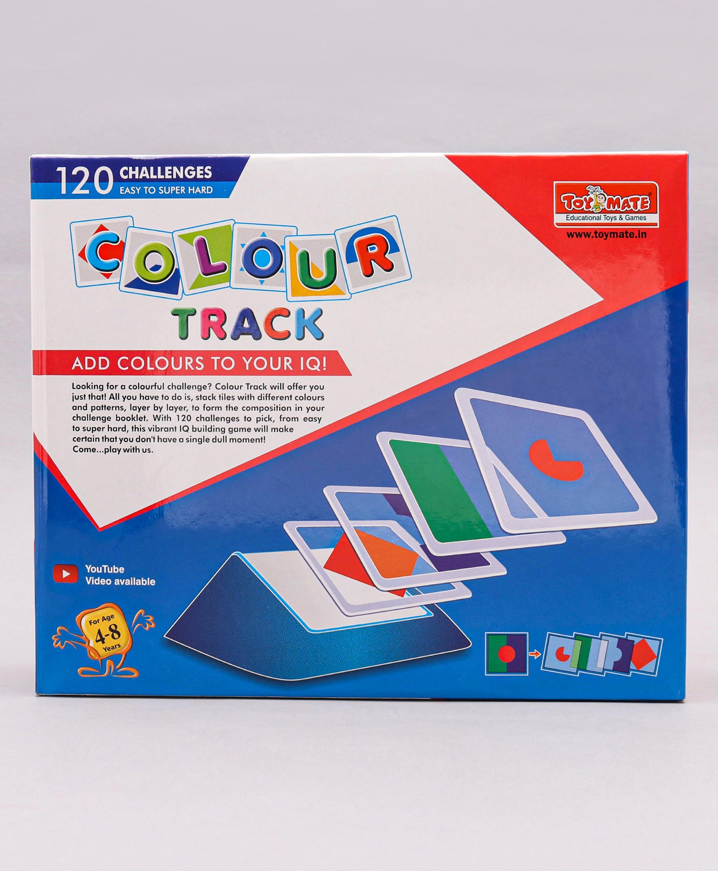 Toymate Colour Track Big Challenge Game - Multicolour