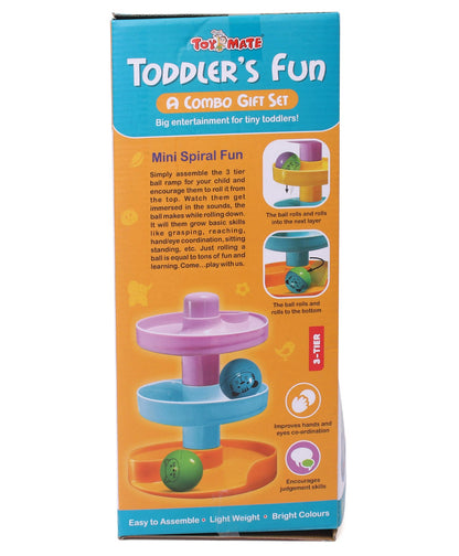Toymate Toddlers Fun A Combo Gift Set 11 Pieces - Multicolour