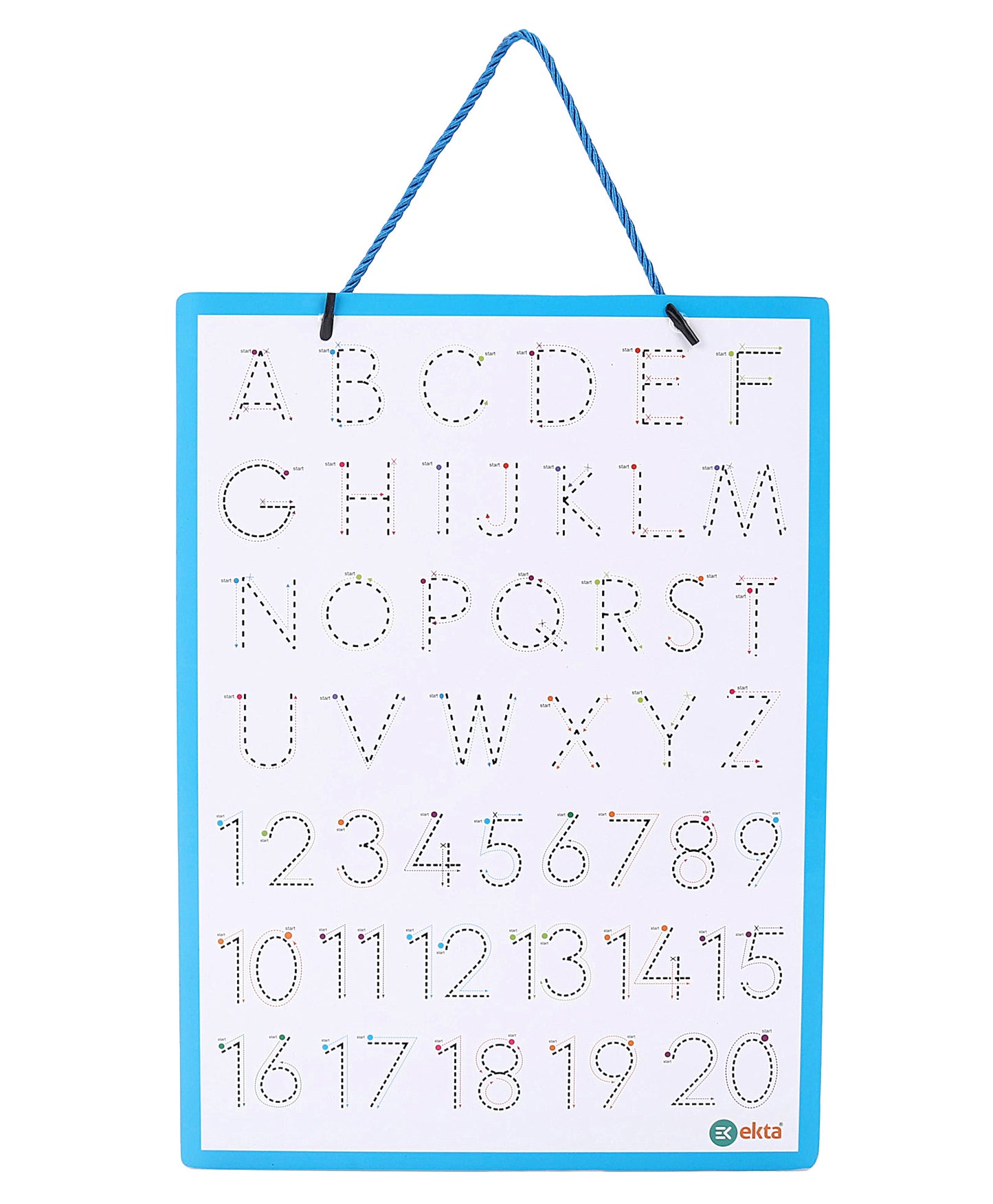 Ekta 2 in 1 My Daily Magnetic Calendar - Multicolor