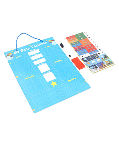 Ekta 2 in 1 My Daily Magnetic Calendar - Multicolor